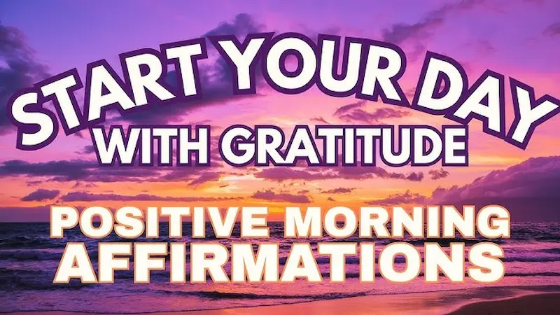 start your morning with gratitude